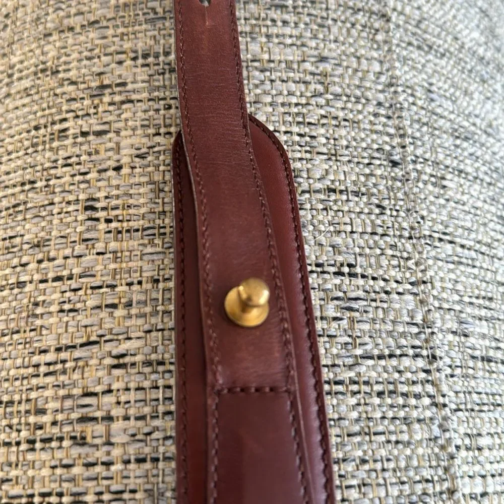Vintage/New SS & leather Polo Ralph Lauren belt